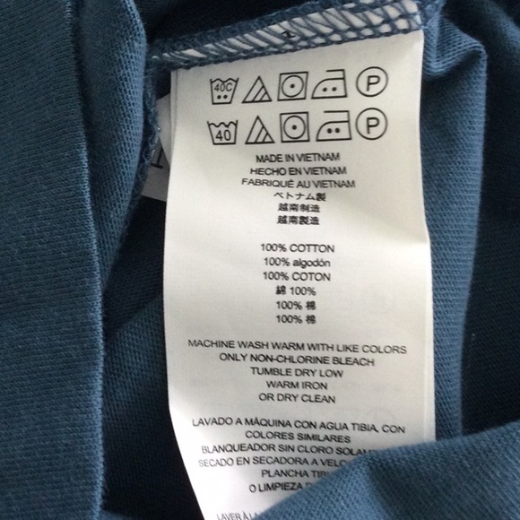 Michael Kors Mens T Shirt size XXL color Shadow Blue short sleeves.  #240 - Picture 7 of 8